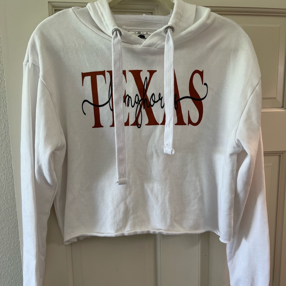 Cropped University of Texas Sweatshirt